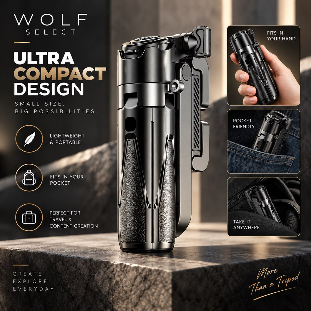 Pocket Tripod & Selfie Stick – P15 Mini
