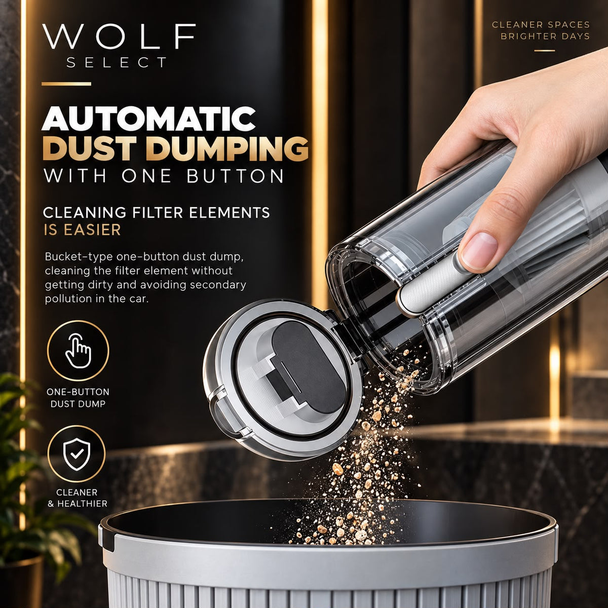 20,000 Pa Cordless Vacuum & Air Blower